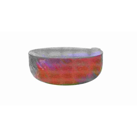 Bon Chef Diamond Coll Cold Wave Bowl Inc. Cover 9 7/8" Dia X 4 3/4" H 3 1/2 Qt 9319DIORANGE